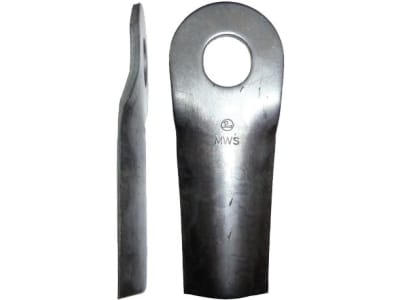 MWS Kreiselmäherklinge "G", 128 x 50 x 4 mm, links/rechts, gewölbt für Kuhn, Kverneland, Taarup, Vicon, 25 St. MWS Kreiselmäherklinge "G", 128 x 50 x 4 mm, links/rechts, gewölbt für Kuhn, Kverneland, Taarup, Vicon, 25 St.
