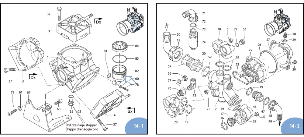 agrotop AR Kolbenmempranpumpe "AR 135 bp"