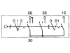 Bosch Zündschloss, 2-stufig, 6 x Schraubanschluss, 0 342 106 004