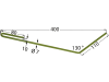 Striegelzinken 400 x 7 mm rechts für Amazone Saatstriegel