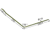 Striegelzinken 290/310 x 10 mm rechts für Amazone Saatstriegel