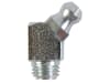 SAMOA® Schmiernippel "H2" M 8 x 1 45 ° abgewinkelt, DIN 71412, Stahl verzinkt, 12231