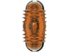Hella® Blinkleuchte oval, vorn/hinten links/rechts, 83 x 40 x 41 mm, mit chrombrillantem Rand, Befestigung Anbau; senkrecht; 2 St. Schraube M 4, 2BA 001 227-201