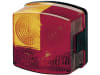 Hella® Schlussleuchte quadratisch, links/rechts, 95 x 90 x 54,5 mm, P21W; R10W, Schlusslicht; Bremslicht; Blinklicht