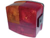 Hella® Schlussleuchte quadratisch, links/rechts, 95 x 90 x 54,5 mm, P21W; R10W, Schlusslicht; Bremslicht; Blinklicht; Kennzeichenlicht