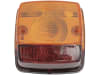 Hella® Schlussleuchte quadratisch, links/rechts, 84 x 84 x 51 mm, C5W; P21W, Schlusslicht; Blinklicht, 2SW 003 014-131