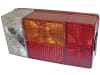 Hella® Schlussleuchte quadratisch, links/rechts, 210 x 108 x 66 mm, P21W; R10W, Schlusslicht; Bremslicht; Blinklicht; Rückfahrlicht