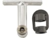 Hella® Aufsteckrohr gewinkelt geschweißt; geschraubt für Rundumleuchten, Ø 24 mm, Länge 100 mm, 8HG 006 294-021