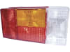 Hella® Lichtscheibe quadratisch, links/rechts, 210 x 108 mm, für Schlussleuchte mit Rückfahrlicht