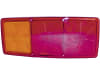 Hella® Lichtscheibe quadratisch, links/rechts, 344 x 147 mm, für Schlussleuchte, 9EL 147 747-001