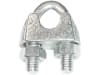 Hevi Seilklemme 3 mm/1/8", Metall verzinkt, DIN 741 für Stahlseil, 2 St.