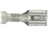 Herth + Buss Flachsteckhülse 4,8 x 0,8 mm, Kabel 0,5 – 1 mm², Messing verzinnt; unisoliert, mit Rastnase, 50 251 205