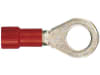 Herth + Buss Ringkabelschuh rot 0,5 – 1 mm², Ø 6,5 mm, verzinnt; teilisoliert, 50 252 114