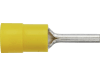 Herth + Buss Drahtstifthülse gelb, 4 – 6 mm², Steckbreite 2,7 mm, verzinnt; teilisoliert, 50 252 411