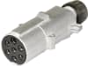 Herth + Buss Stecker 24 V, 7-polig, Schraubanschluss, Aluminium, 51 305 587