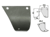 Industriehof® Fräsmesser links/rechts 83 x 104 x 3 mm, Bohrung 8,5 mm für Hako 90-00 978/8