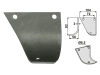 Industriehof® Fräsmesser rechts 83 x 104 x 3 mm, Bohrung 8,5 mm für Hako 90-00 978/8, HAK-56R