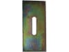 Abstreifer, 170 x 80 x 3 mm, Bohrung L x B: 60 x 13 mm für Rabe Zahnpackerwalze