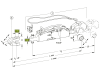 Walterscheid Hydraulischer Oberlenker "HOLHS-C70 kurz", Kat. 3, Hub 185 mm, Gabelgelenk (ohne Gabelkopf), Fanghaken, 1309536