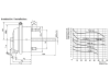 Wabco Membranzylinder Typ "9", pneumatisch, Abdichtung ohne, Kraftabgabe 3.800 N; 6,8 bar, Hub 57 mm, Neuteil, 423 102 900 0