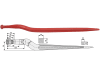 Industriehof® Frontladerzinken 815 mm, M 24 x 1,5, spitz, gekröpft, für Stoll, 18839