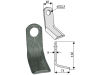 Industriehof® Y-Messer 110 x 40 x 8 mm, Bohrung 22,5 mm, für Clemens, Willibald, 63-CLE-01