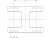 Walterscheid Doppelgabel "DOPG" W 2100, d 22 mm, L 65 mm, 1040388