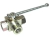 Dreiwegehahn R 1/8" IG, mit L-Bohrung