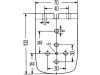 Hella® Halter für Positionsleuchten und Rückstrahler, schwarz, Gummi, 8HG 003 799-001