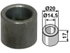 Industriehof® Buchse 17 x 2,75 mm, Ø innen 14,5 mm, Ø außen 20 mm, für Agrimaster, Agromec, Orsi, 63-AGM-506