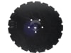 NIAUX 200 Säscheibe 400 x 4,5 mm, LK 104 mm, gewölbt, gezahnt, für Kerner, Väderstad, 31-34000
