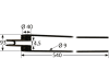 Schwaderzinken 540 x 93 x 9 mm für Deutz-Fahr Kreiselschwader