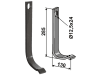 Industriehof® Stützfeder 285 x 10 x 32 mm, für universal, Spurlockerzinken mit Schar (Best. Nr. 10411246), 10.0220