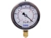 Hücobi Glyzerin-Vakuum-Manometer Anschluss 1/4" unten Anzeigebereich -1 bis 0 bar, 8117 006000