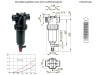 Agrotop Druckleitungsfilter "328-2" selbstreinigend, Filterkapazität 200 – 280 l/min, max. 15 bar