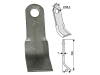 Industriehof® Y-Messer 230 x 60 x 7 mm, Bohrung 28,5 mm, für Cabe (Nuova Cabe), Forigo, 63-CAE-04