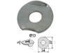 Industriehof® Unterlegscheibe 37; 34 x 13 x 3 mm, für universal, 10.ST-HH-2