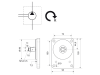 Hydraulikpumpe rechts einfach Fördermenge 22,5 cm³/U, für Fiatagri
