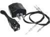 Einhebelsteuerventil dw/dw Load Sensing, 100 l/min, Einhebelsteuerung mit 2 Seilzügen 2.000mm