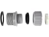 Herth + Buss Wellrohrverschraubung NW 22 mm, mit Klemmdichtring, 50 290 700