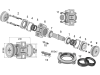 Industriehof® Lagerung mit Kegelrollenlager, 230 x 138 mm; 158 mm für Vierkantwelle 40 x 40 von Bougnot, Gregoire Besson, Kuhn, 31-0097