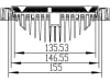 LED-Arbeitsscheinwerfer 2.670 lm 26 W, 10 – 30 V, 30 LEDs, rechteckig, für Traktor Case IH, Deutz-Fahr, Fendt, Massey Ferguson, Steyr