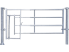 Patura Abtrennung "R4", 365 – 465 cm, mit Kälberschlupf, 4 Horizontalstreben, 323422
