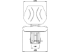 Traktorsitz "Vario Star Plus" ohne Lendenwirbelstütze, mechanisch gefedert, Öldämpfer hinter Rückenlehne, PVC/Stoff