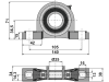 Industriehof® Stehlager "UCP 212" Ø innen 60 mm, 31-UCP212