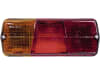 Hella® Schlussleuchte quadratisch, links, 201 x 76 x 71 mm, P21W; R10W, Schlusslicht; Bremslicht; Blinklicht; Kennzeichenlicht, 2SE 001 680-291
