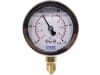 Hücobi Glyzerin-Vakuum-Manometer, Anschluss 1/4" unten, -1 bis 1,5 bar, Rote Markierung -0,5 bar; +1,0 bar, 8113 006010