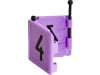 KERBL Halsbandnummer "Duo" Ziffer 4, Kunststoff violett, 2-teilig, für Halsmarkierungsbänder bis 4 cm Breite, 6 St., 209424