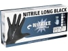 KERBL Einmalhandschuh "Nitrile Long Black" Gr. XL, 50 St., 15323