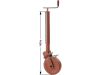 Stützrad Stützlast 0,8 t, Höhe 685 - 905 mm, Hub 220 mm, für landwirtschaftliche Anhänger